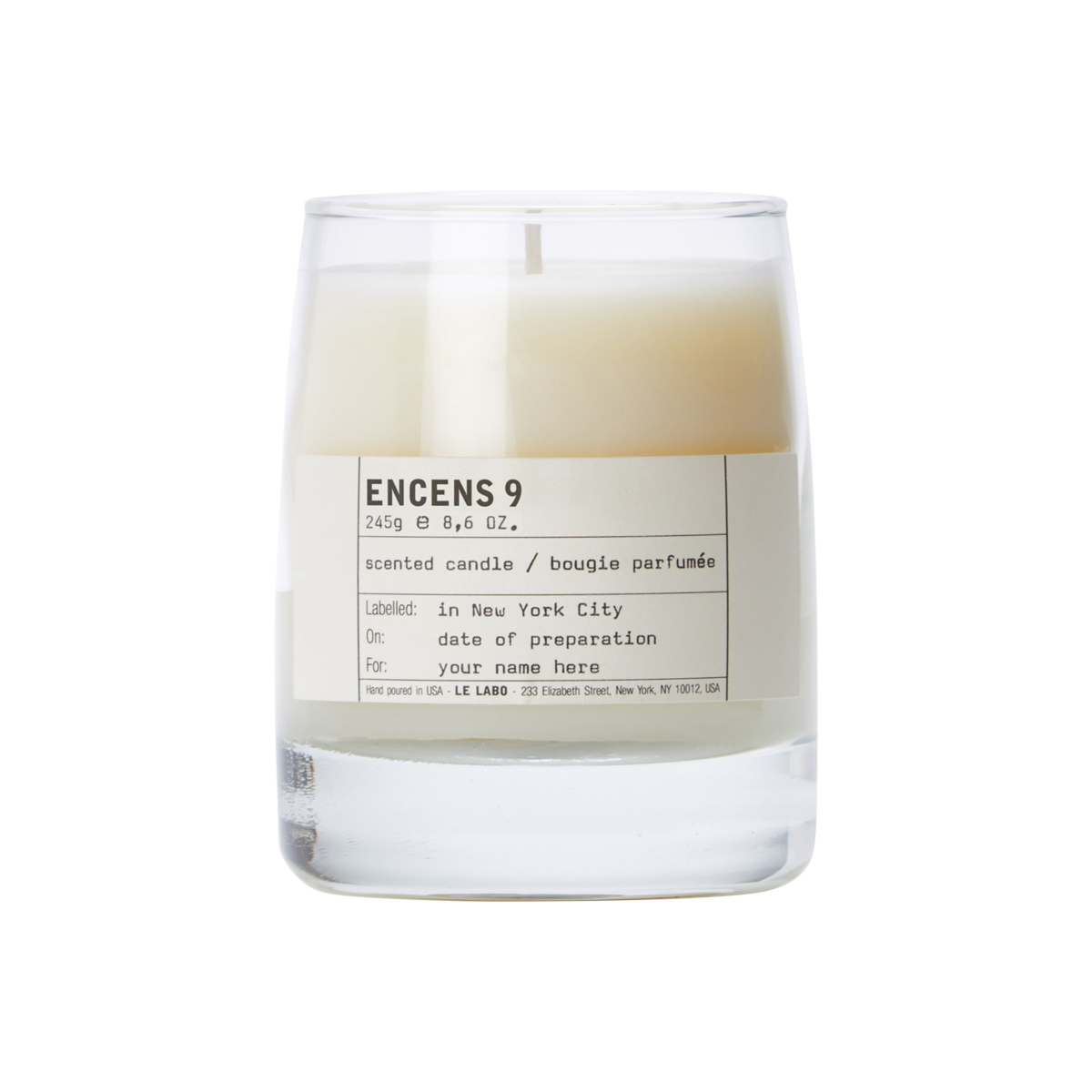 Le Labo fragrances - Encens 9 Classic Candle