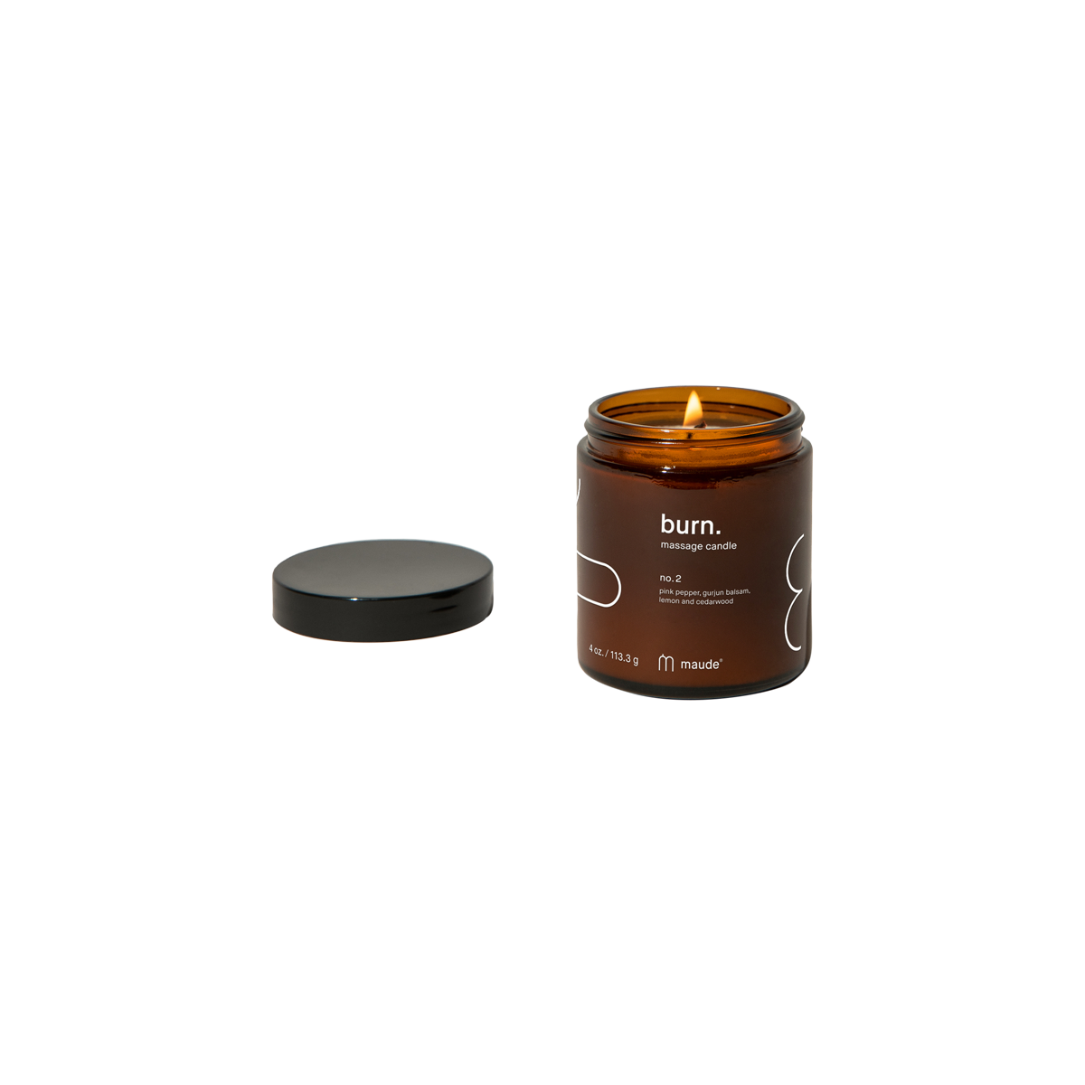 Maude - Burn Massage Candle No.2