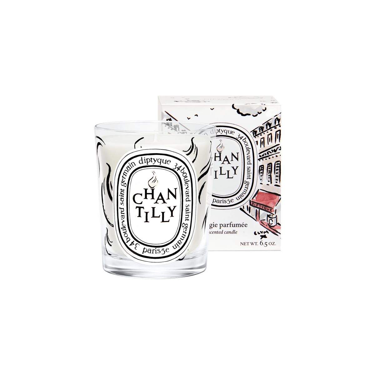 Diptyque - Scented Classic Candle Chantilly