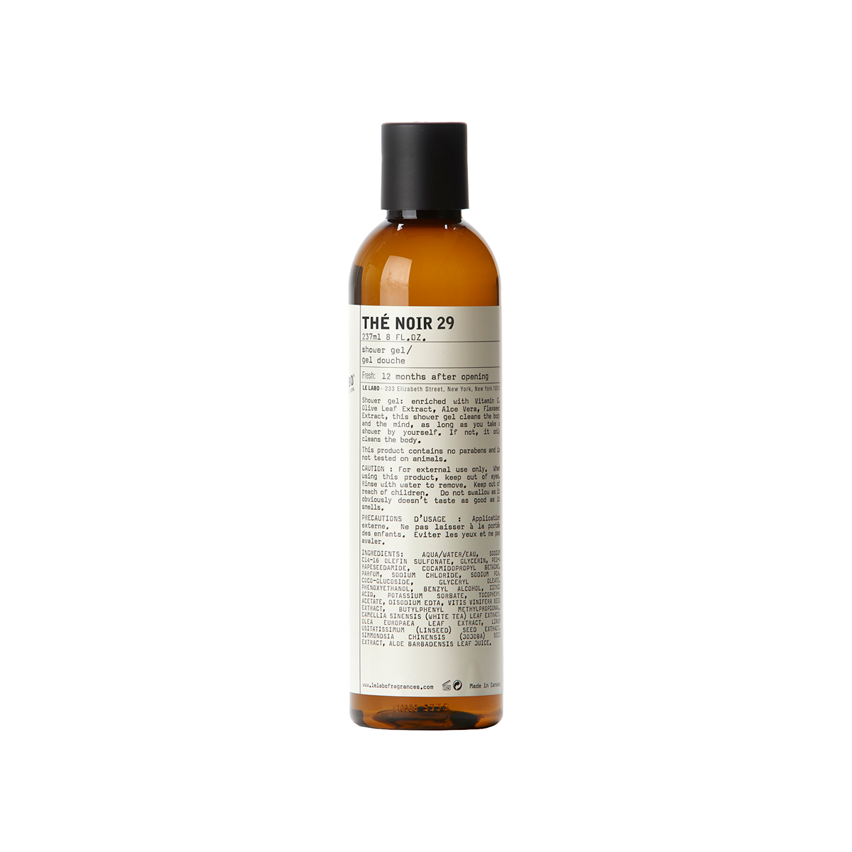 Le Labo fragrances - The Noir 29 Shower Gel