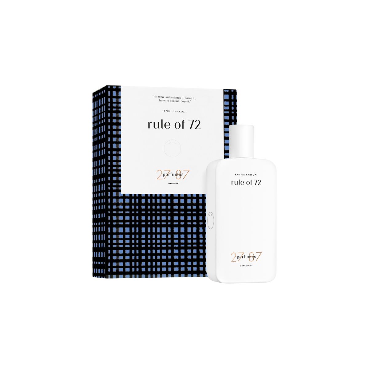 27 87 Perfumes - Rule of 72 Eau de Parfum