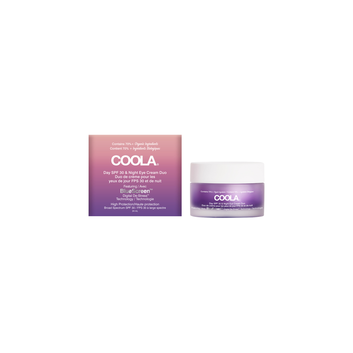 COOLA Suncare - Day SPF 30 & Night Eye Cream Duo