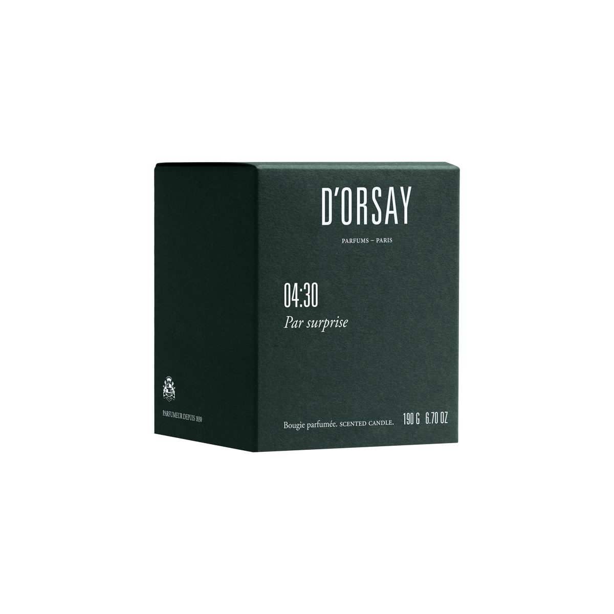 D'Orsay - Scented Candle 04:30  Par surprise