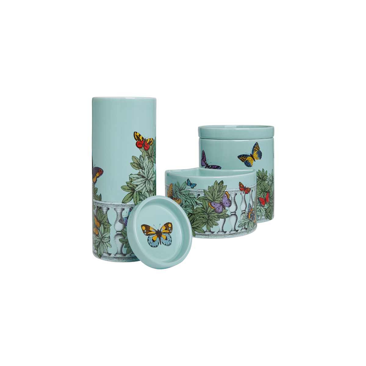 Fornasetti Profumi - Nel Mentre Candle Set Farfalle Giardino