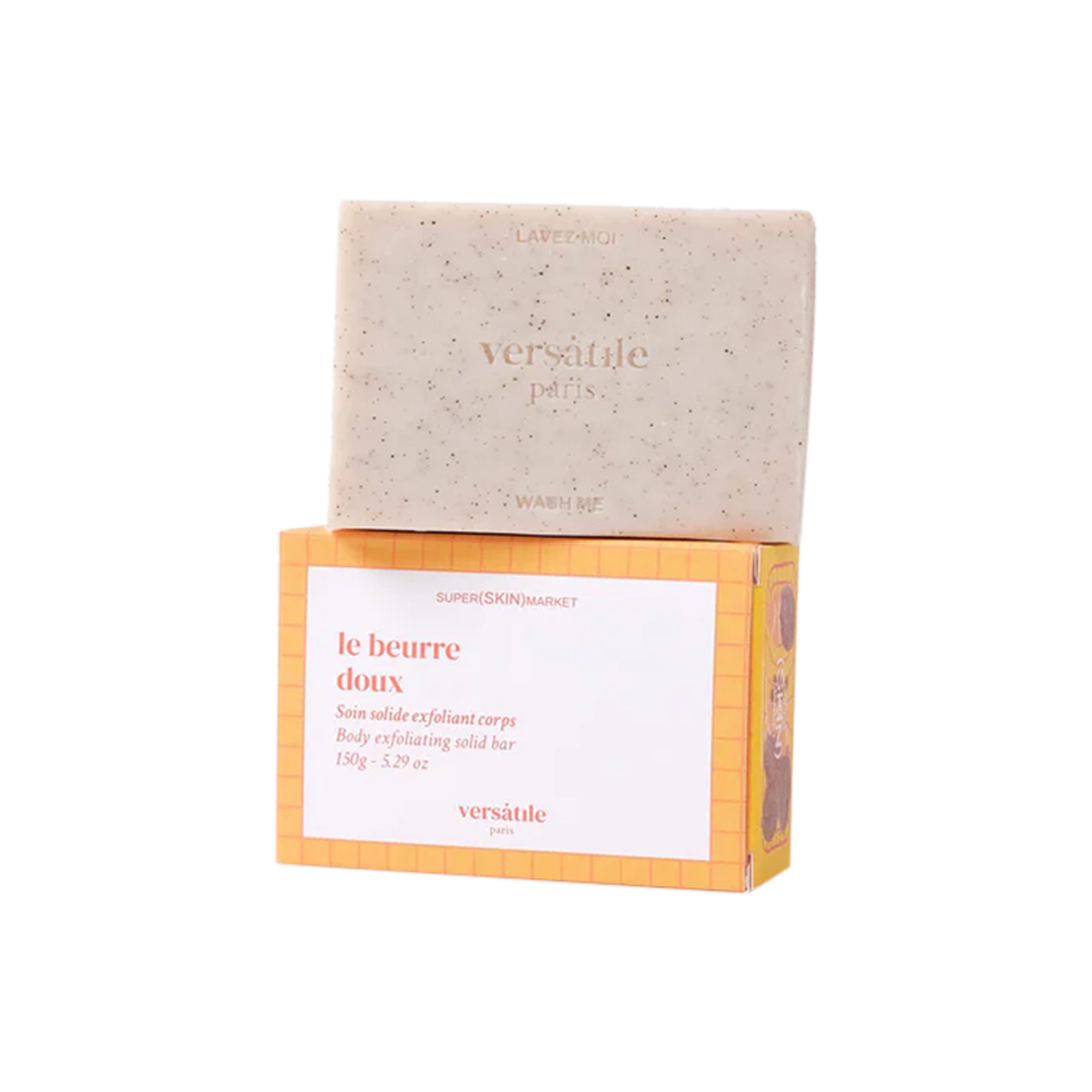 Versatile Paris - Le Beurre Doux Cleanse Exfolialiting Bar