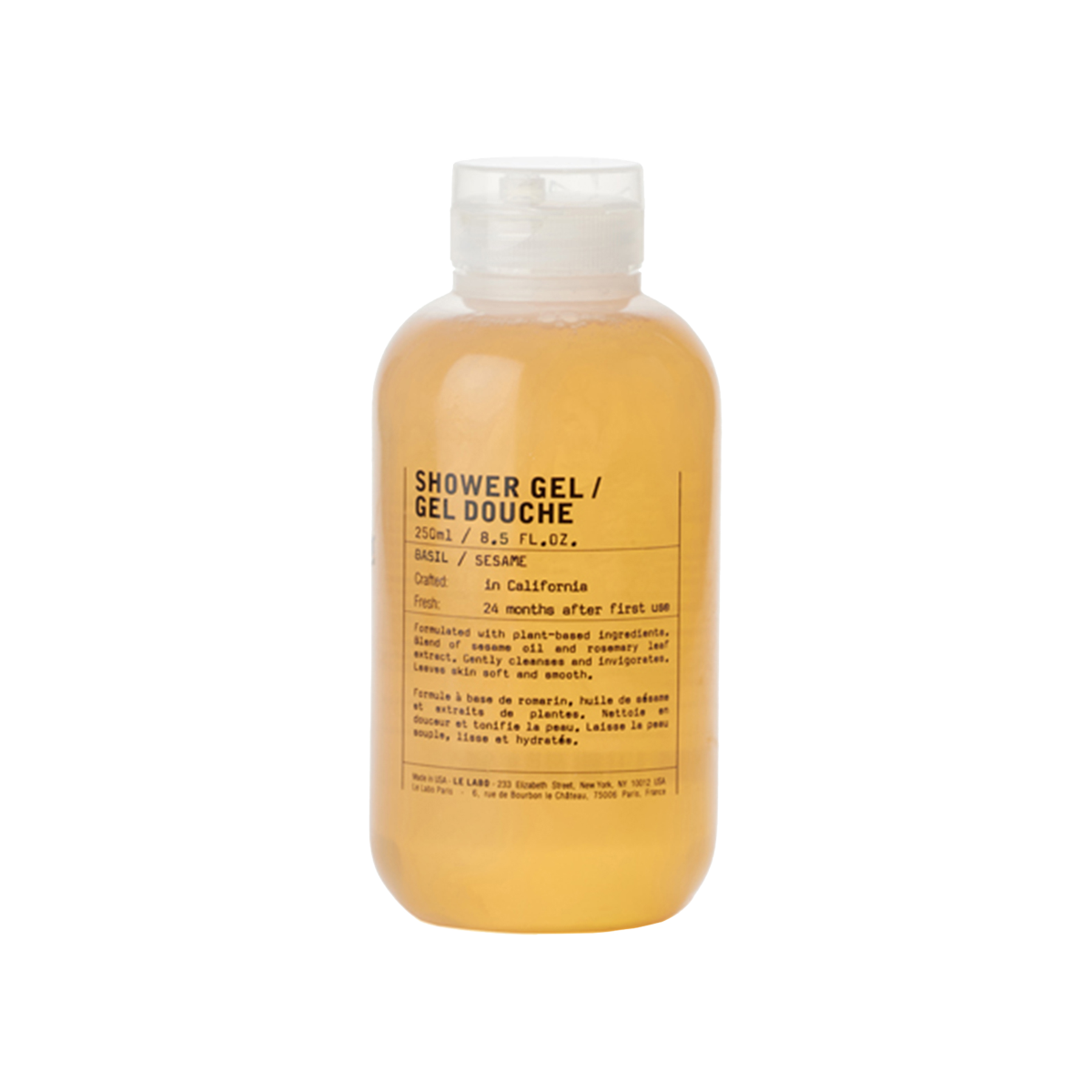 Le Labo fragrances - Basil Shower Gel