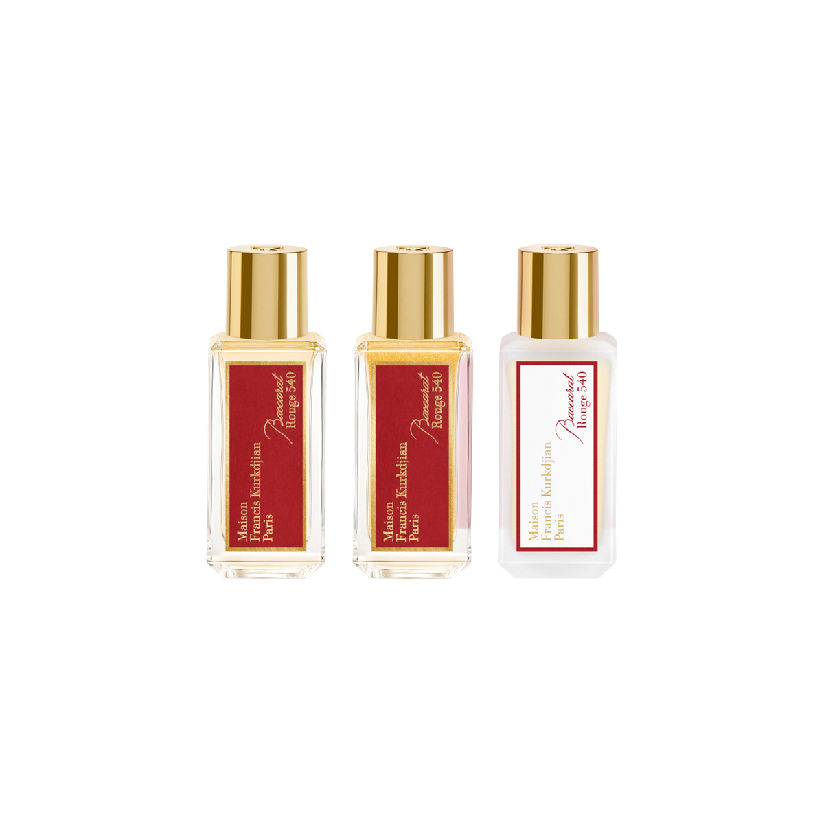 Maison Francis Kurkdjian - Baccarat Rouge body ritual set