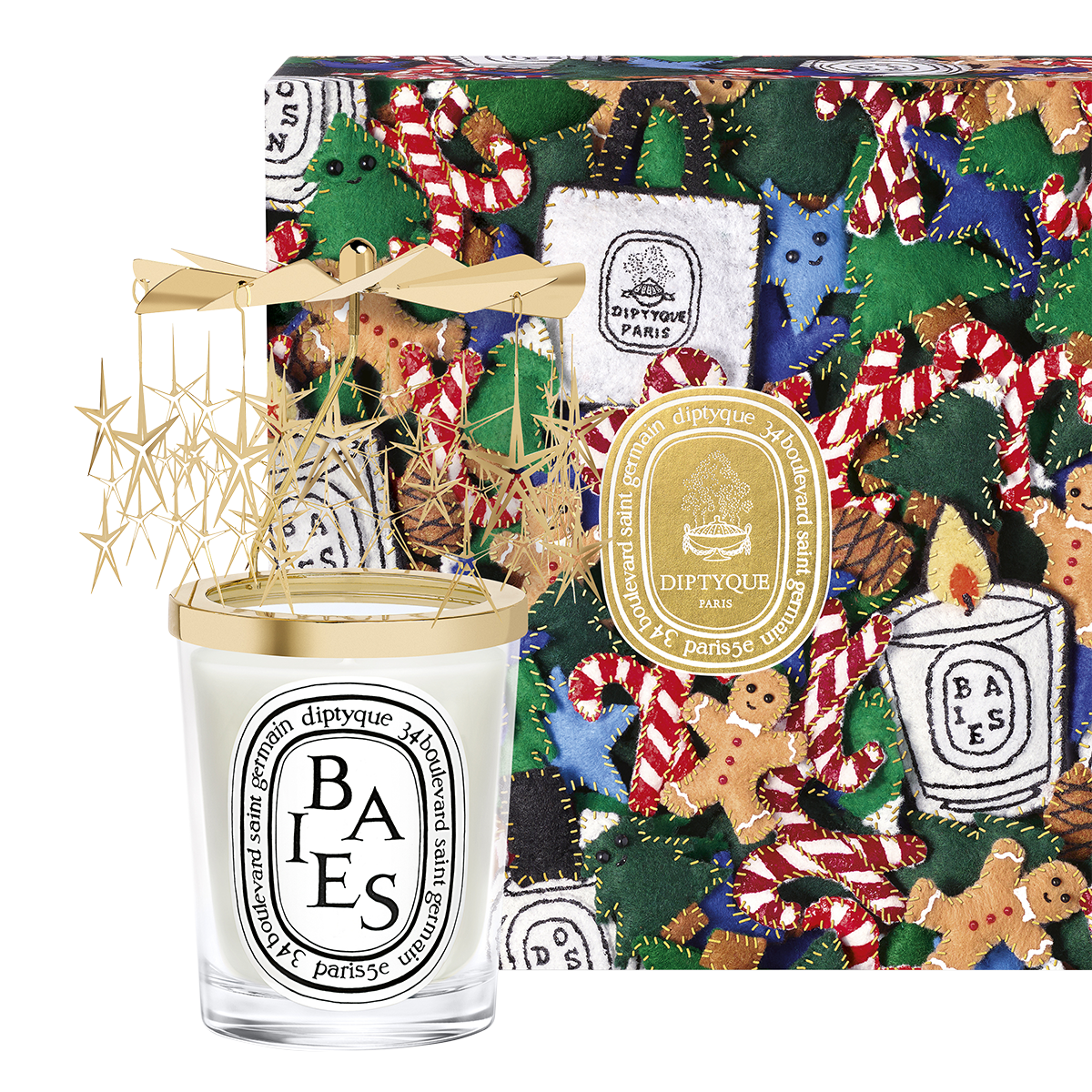 Diptyque - Carousel with Baies Scented Candle