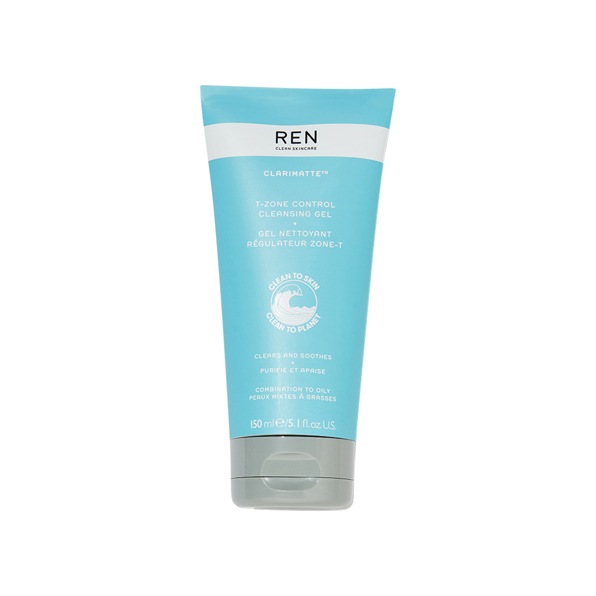 Ren Clean Skincare - Clarimatte T-Zone Control Cleansing Gel