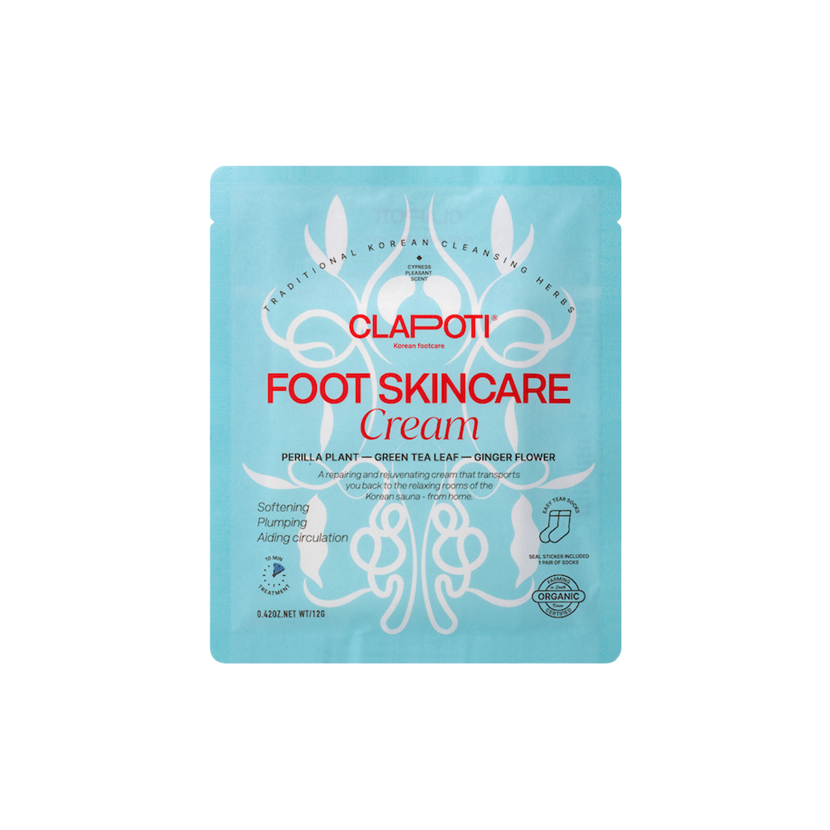 Clapoti - Moisturizing Foot Mask