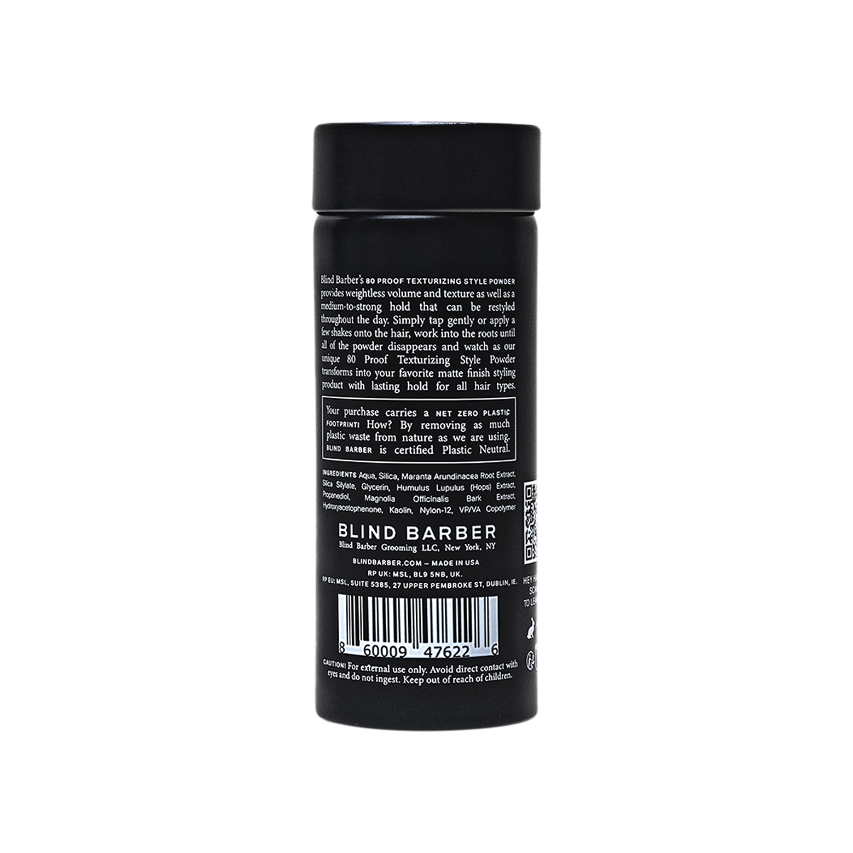 Blind Barber - 80 Proof Texturizing Hair Powder