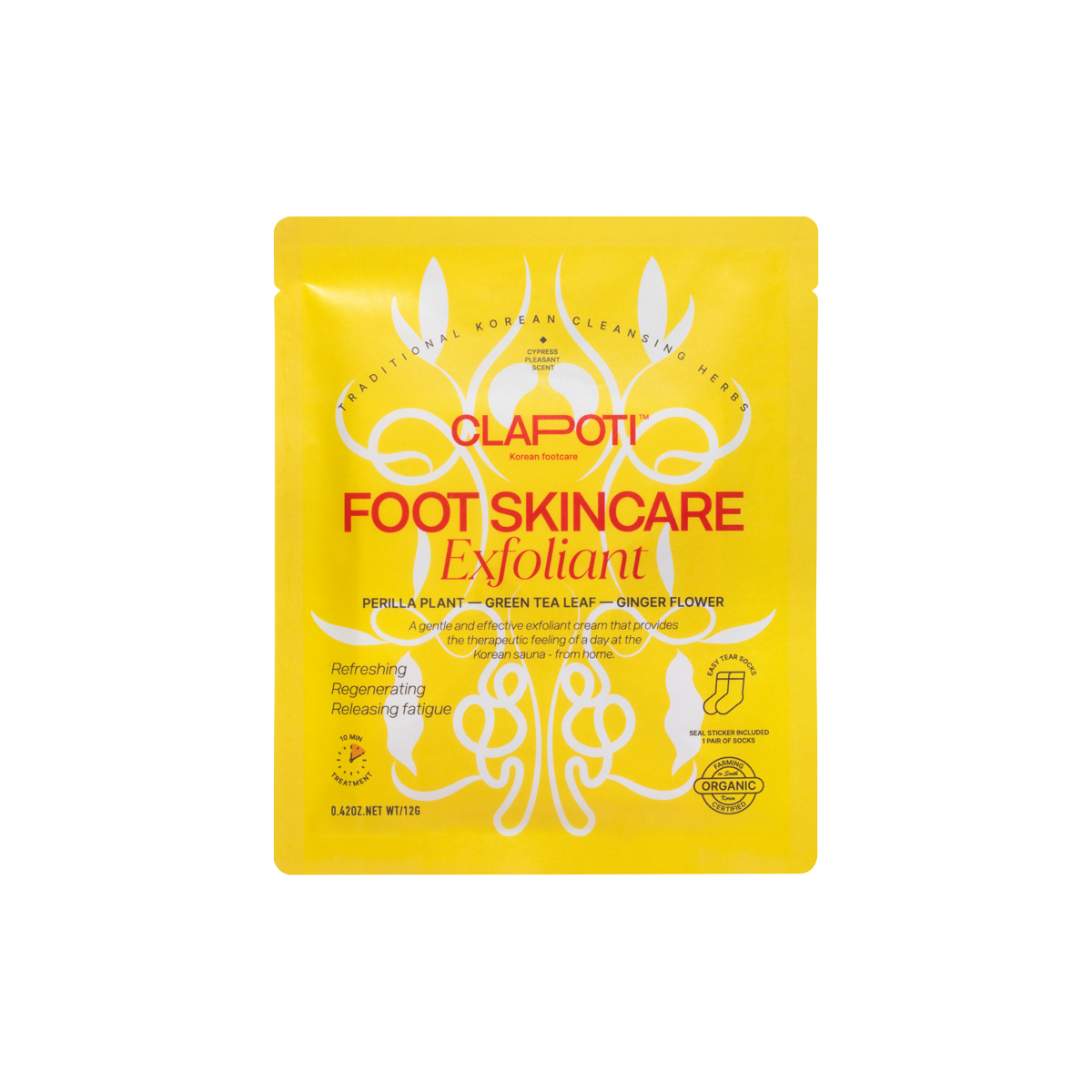 Clapoti - Foot Exfoliant Mask