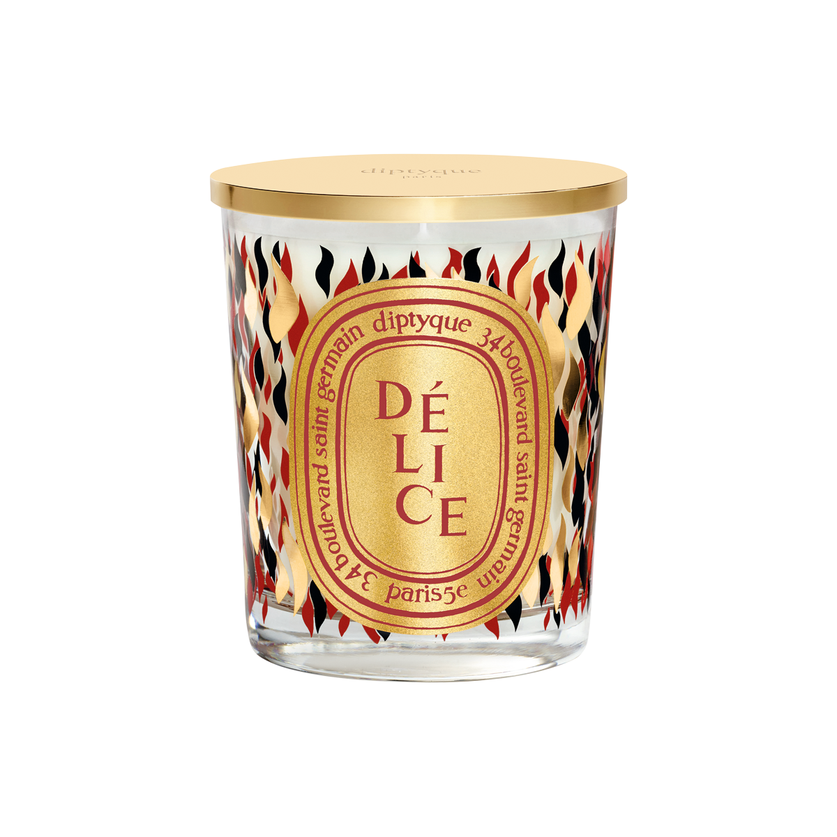 Diptyque - Délice Scented Candle with Lid