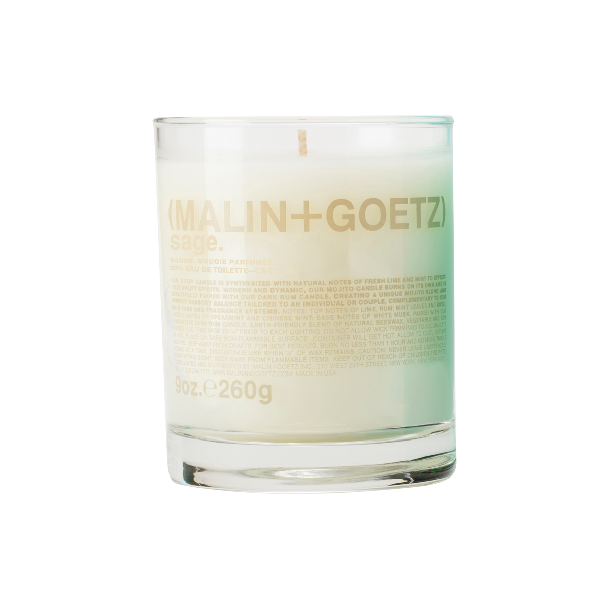 MALIN+GOETZ - Sage Scented Candle