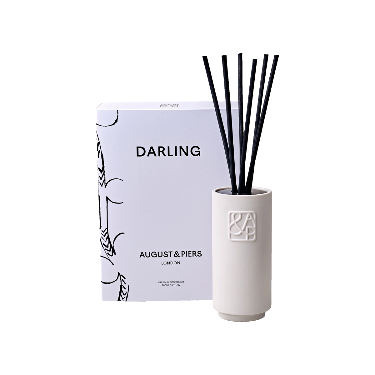 AUGUST&PIERS - Ceramic Diffuser Set Darling