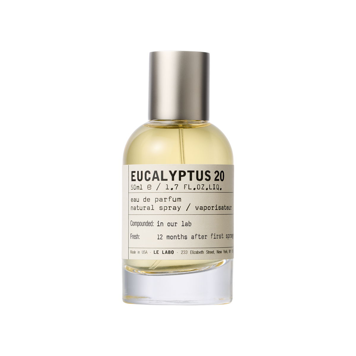 Le Labo fragrances - Eucalyptus 20 Eau de Parfum