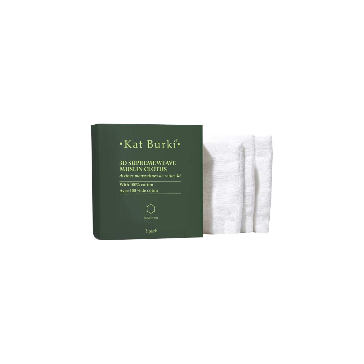 Kat Burki - 3D Supreme Weave Muslin Cloths