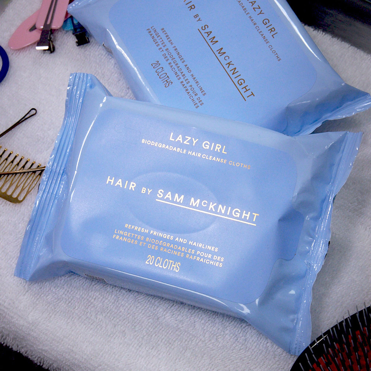 Sam McKnight - Lazy Girl Hair Cleanse Cloths