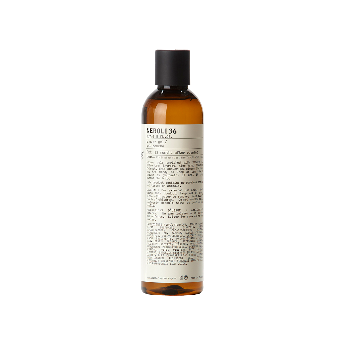 Le Labo fragrances - Neroli 36 Shower Gel