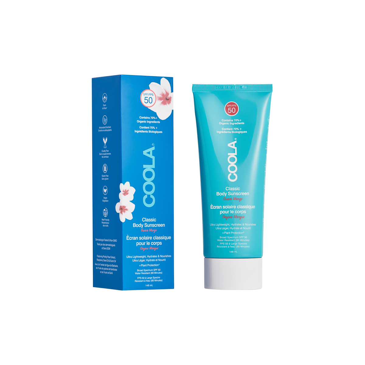 COOLA Suncare - Classic Body Lotion SPF50 Guava Mango