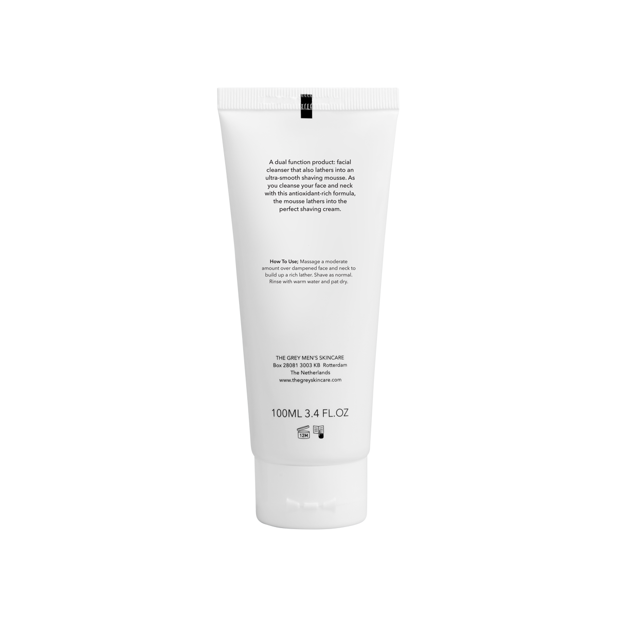 The Grey Skincare - Cleansing and Shaving Mousse
