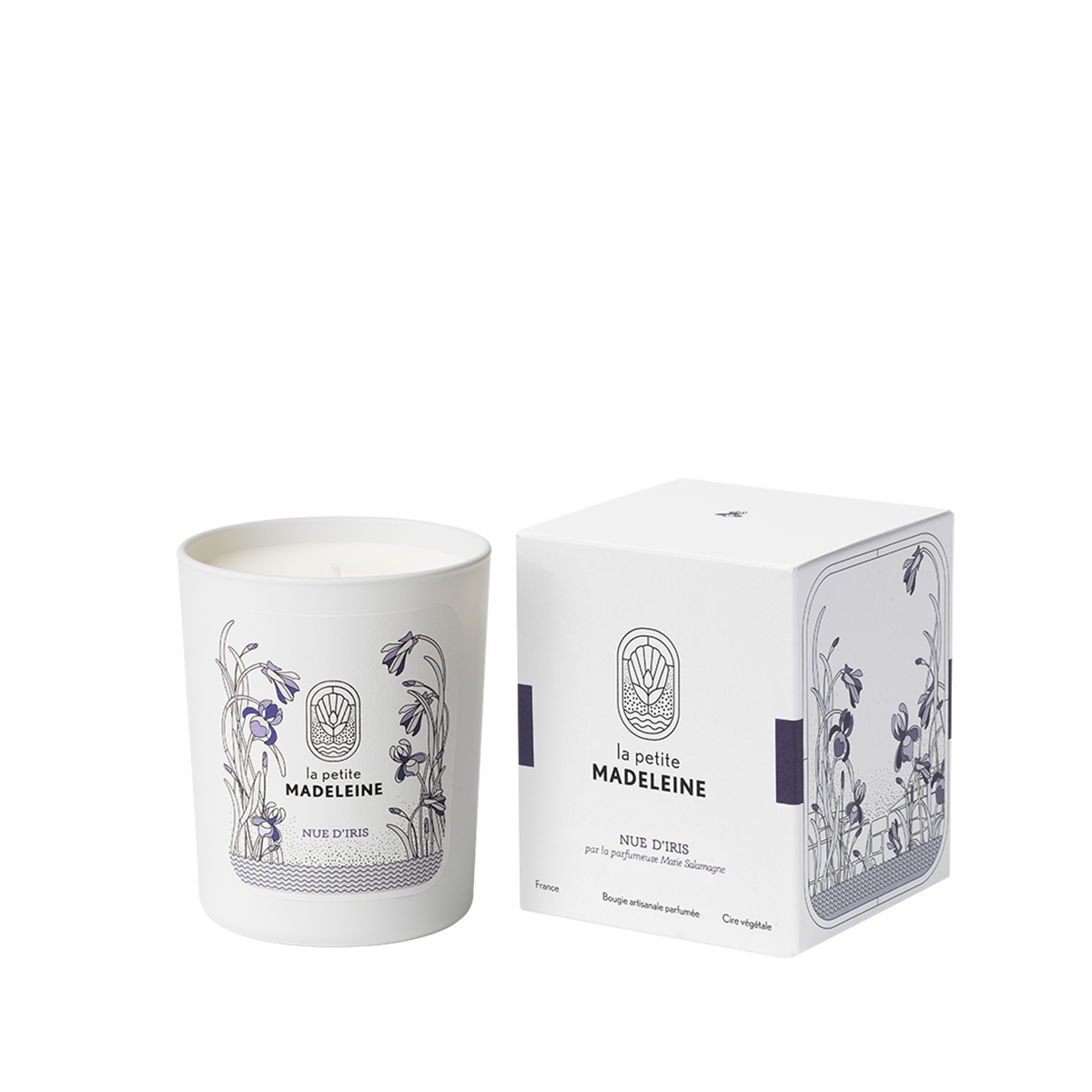 La petite Madeleine - Nue d'Iris Scented Candle