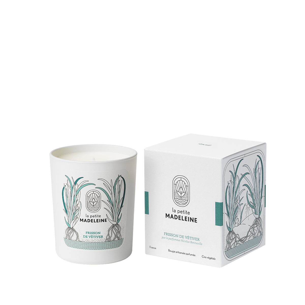 La petite Madeleine - Frisson de Vétiver Scented Candle