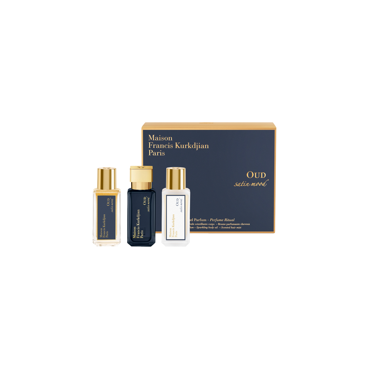 Maison Francis Kurkdjian - Oud Satin Mood Perfume Ritual Set