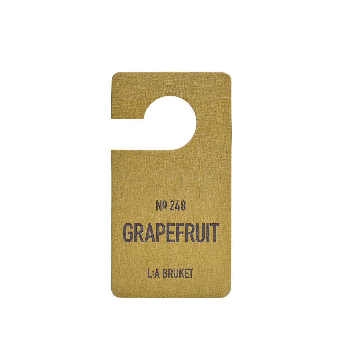 L:a Bruket - 248 Grapefruit Fragrance Tag