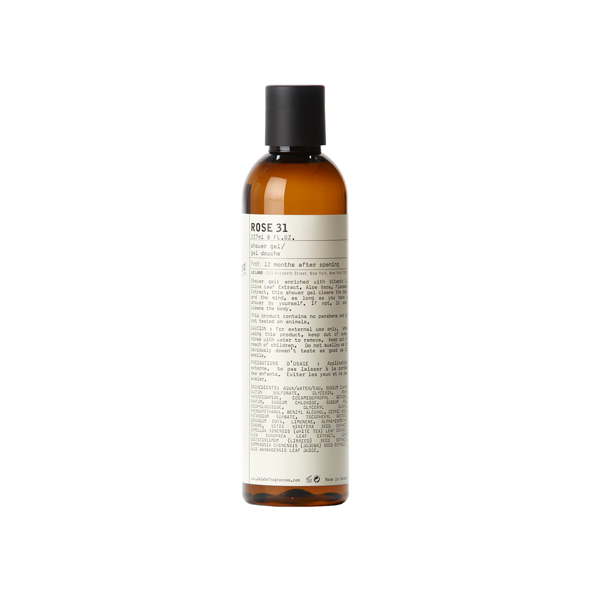 Le Labo fragrances - Rose 31 Shower Gel