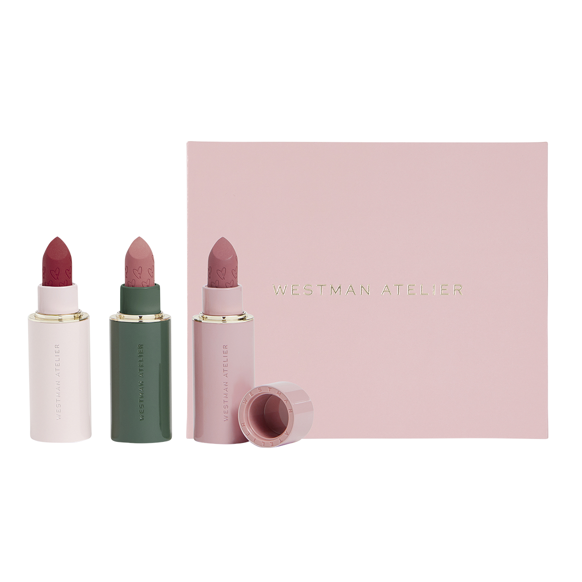 Westman Atelier - Lip Suede Matte Lipstick Trio