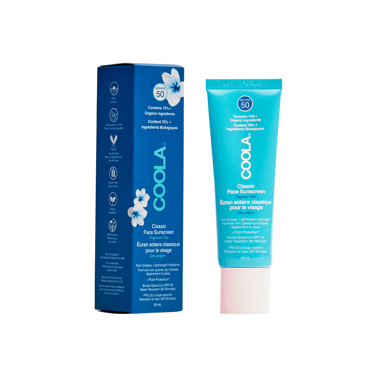 COOLA Suncare - Classic Face Lotion SPF 50 Unscented