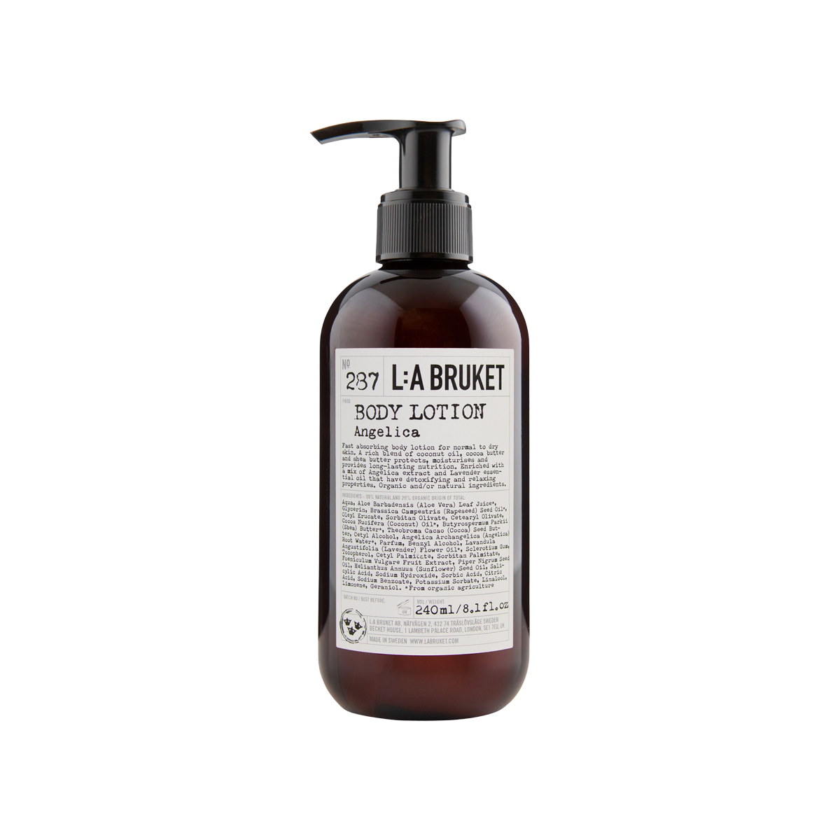 L:a Bruket - 287 Body Lotion Angelica