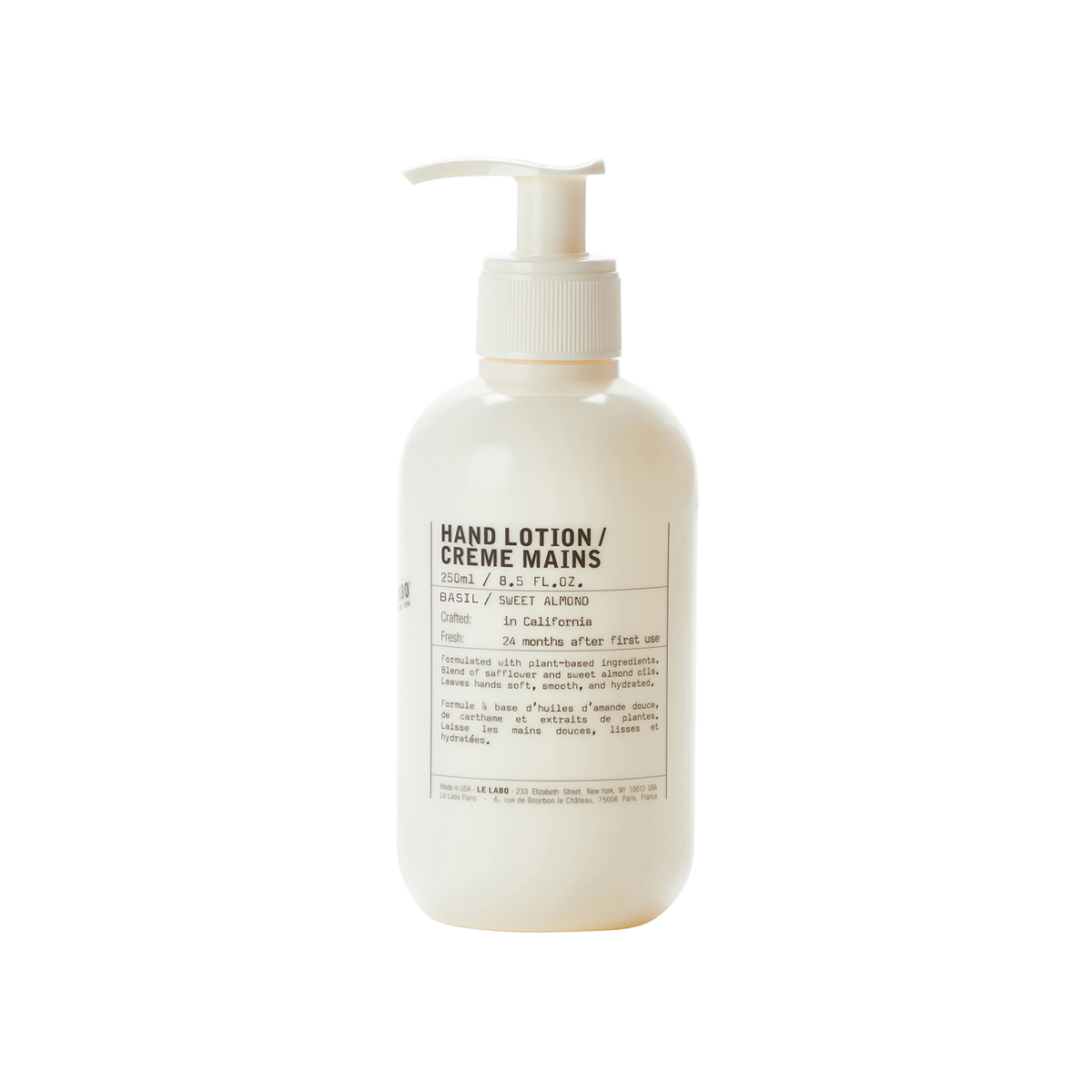 Le Labo fragrances - Basil Hand Lotion