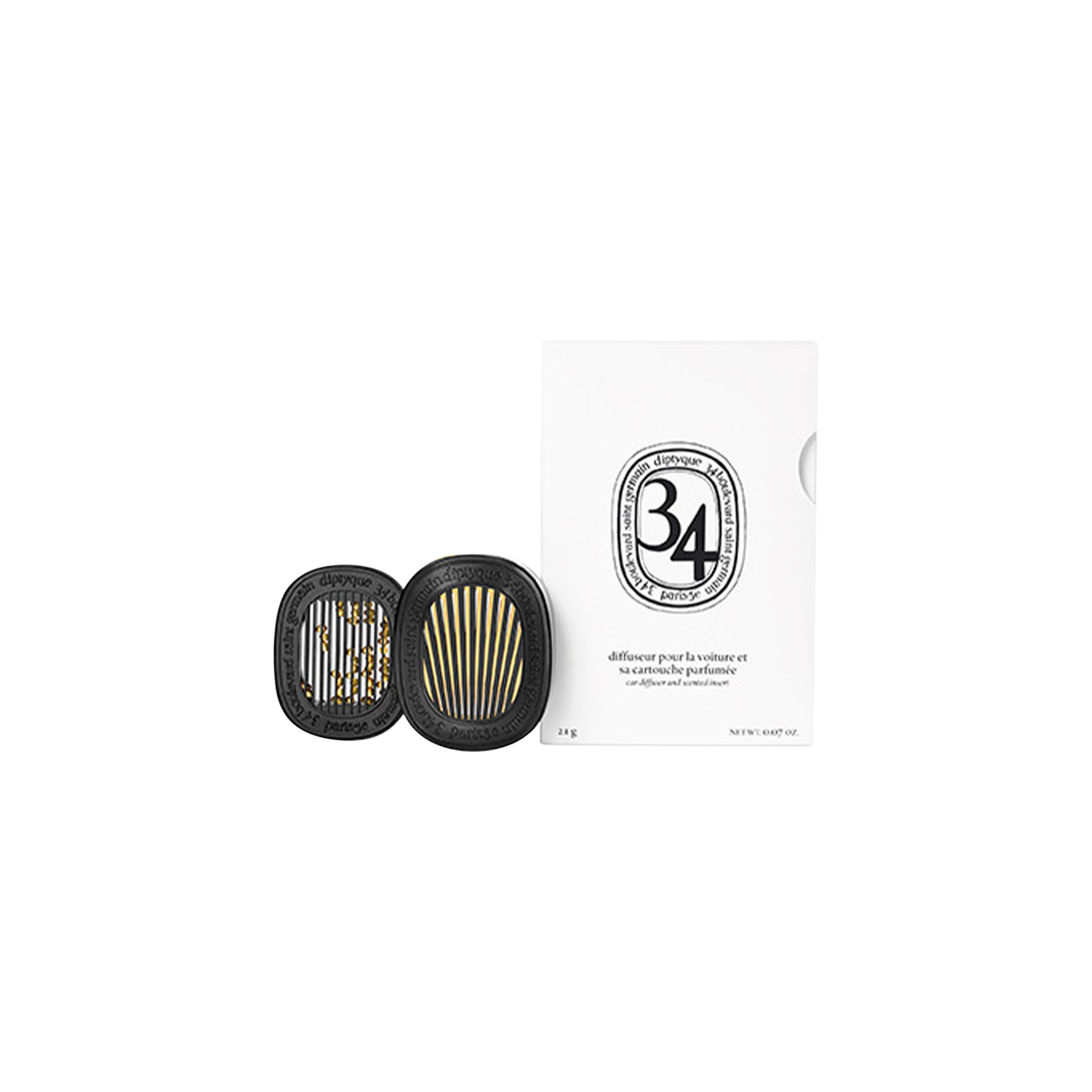 Diptyque - 34 Boulevard Perfumed Car Diffuser