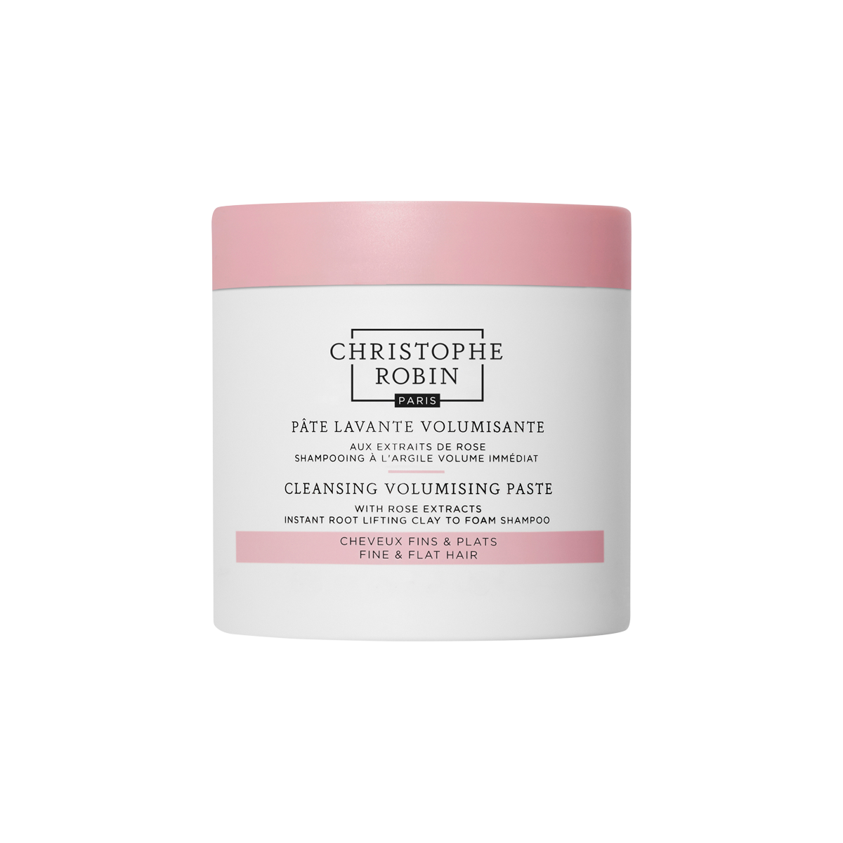 Christophe Robin - Cleansing Voluminizing Paste with Rose
