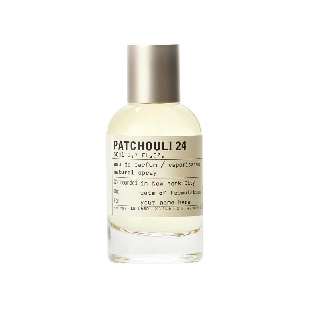 Le Labo fragrances - Patchouli 24 Eau de Parfum