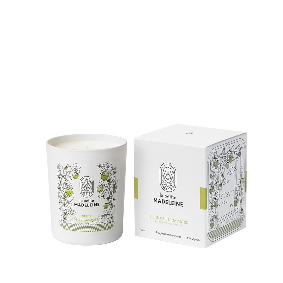 La petite Madeleine - Pluie de Bergamotes Scented Candle