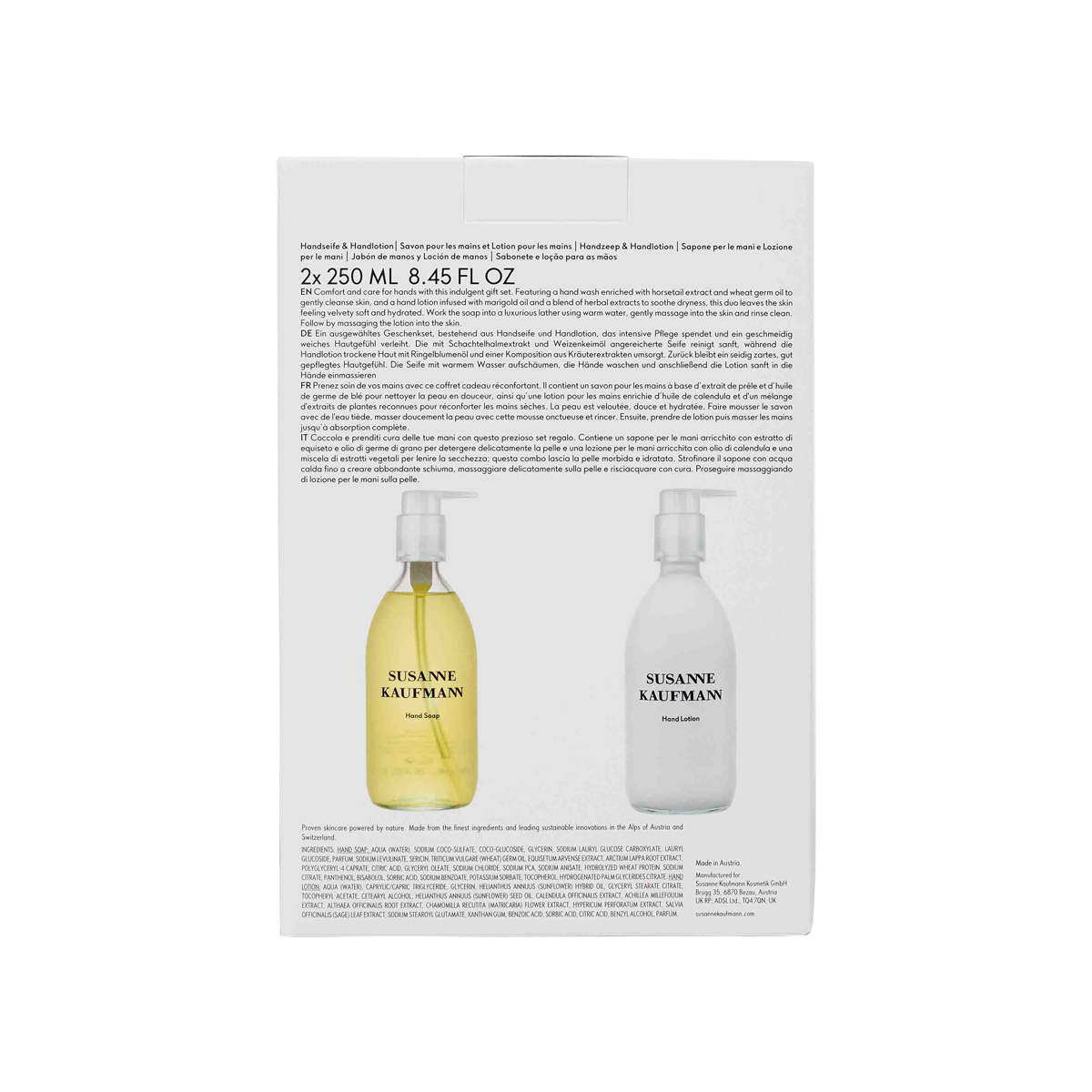 Susanne Kaufmann - Hand Soap & Hand Lotion Set