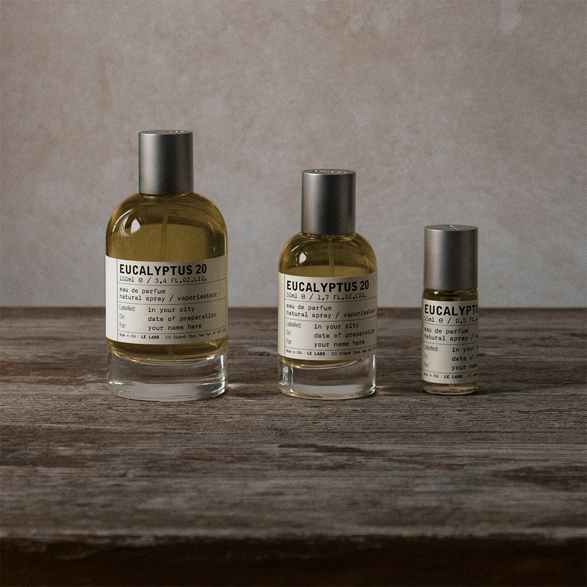 Le Labo fragrances - Eucalyptus 20 Eau de Parfum