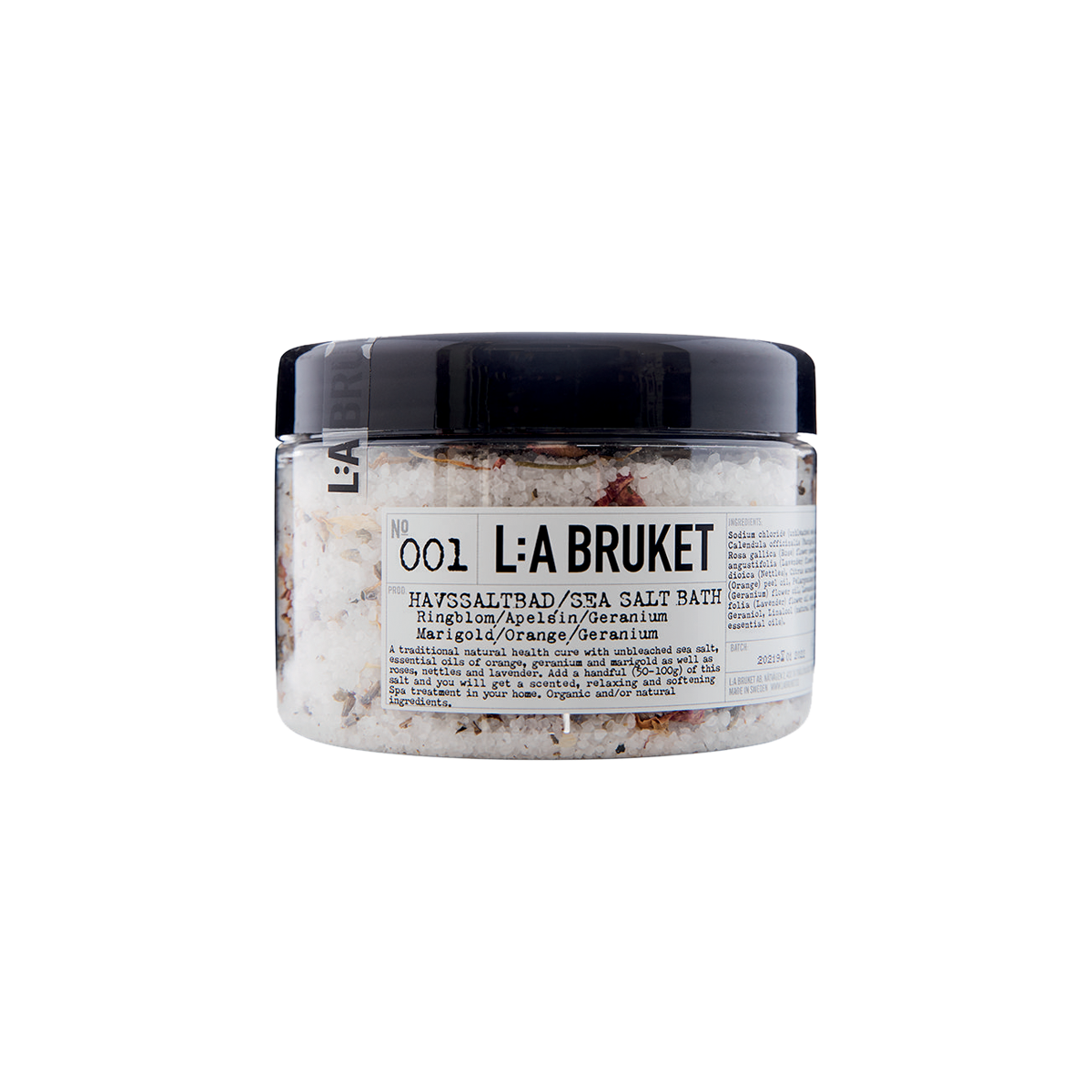 L:a Bruket - 001 Sea Salt Bath Marigold/Orange