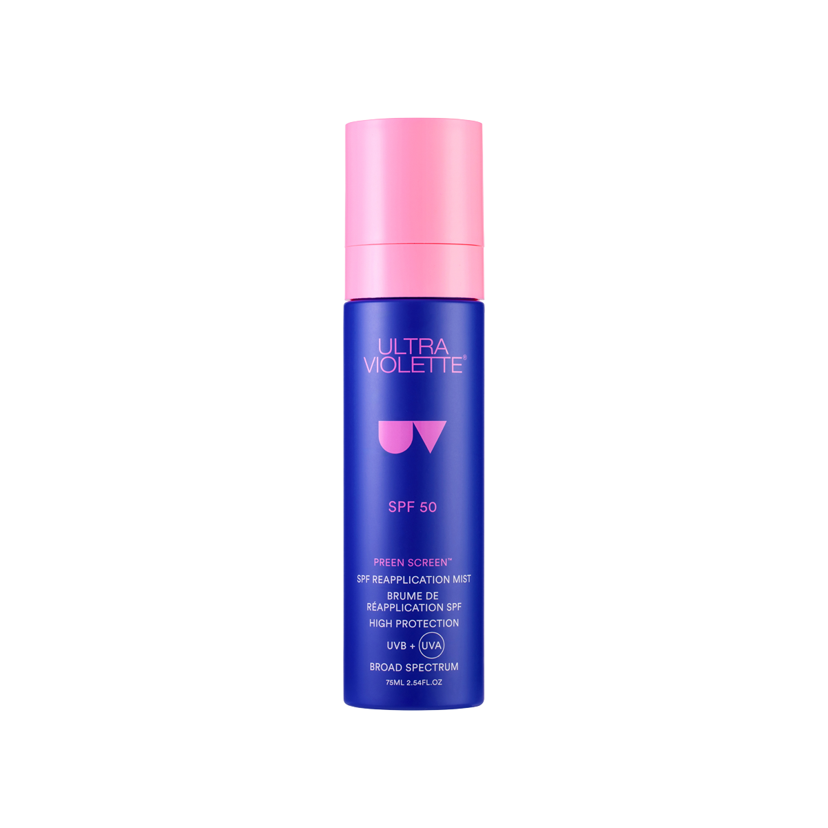 Ultra Violette - Preen Screen SPF 50 Reapplication Mist