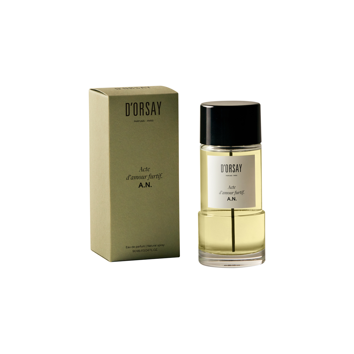 D'Orsay - Acte d'amour furtif. A.N. Eau de Parfum