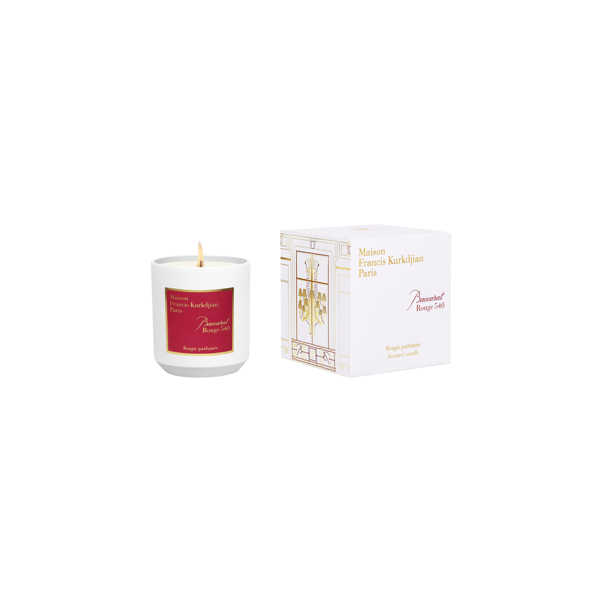 Maison francis baccarat rouge 540 candle sale