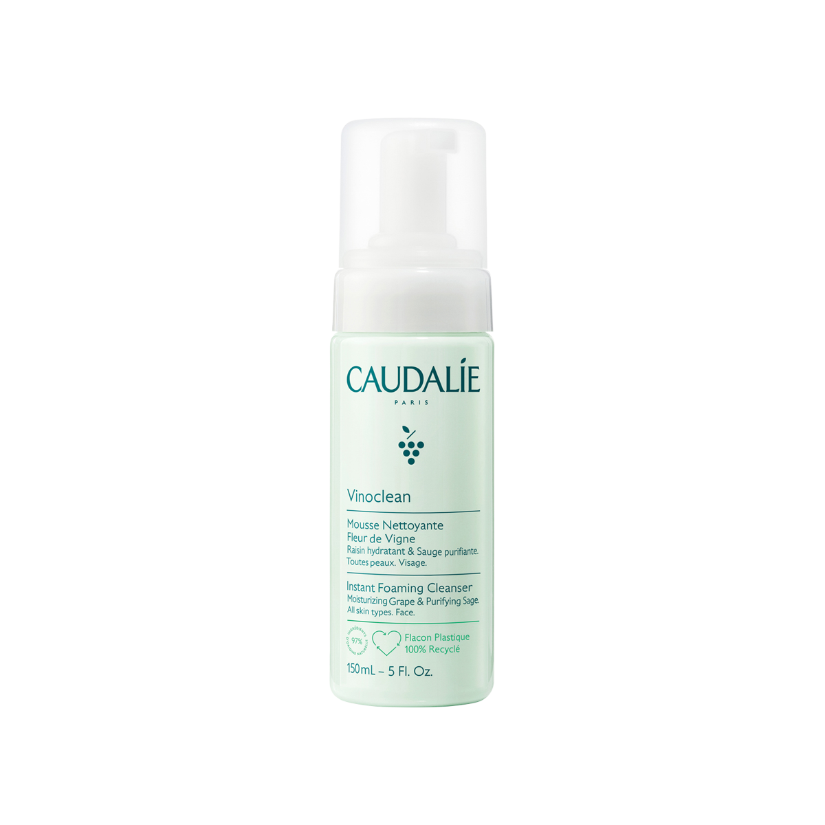 Caudalie - Vinoclean Instant Foaming Cleanser