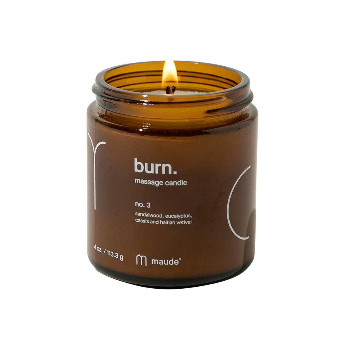 Maude - Burn Massage Candle No.3