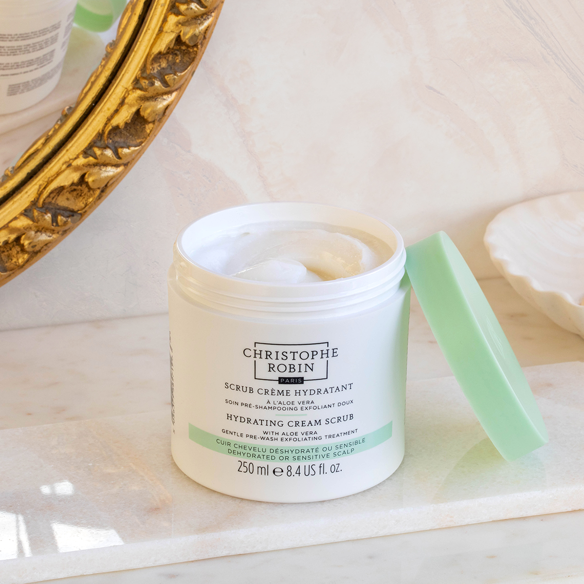 Christophe Robin - Hydrating Cream Scrub with Aloe Vera