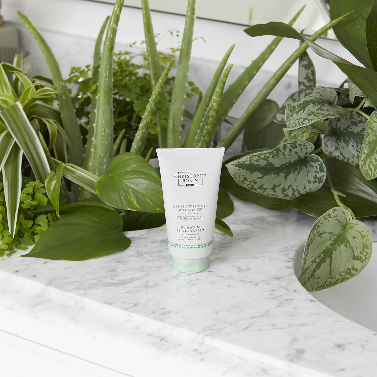 Christophe Robin - Hydrating Leave-in-Cream with Aloe Vera