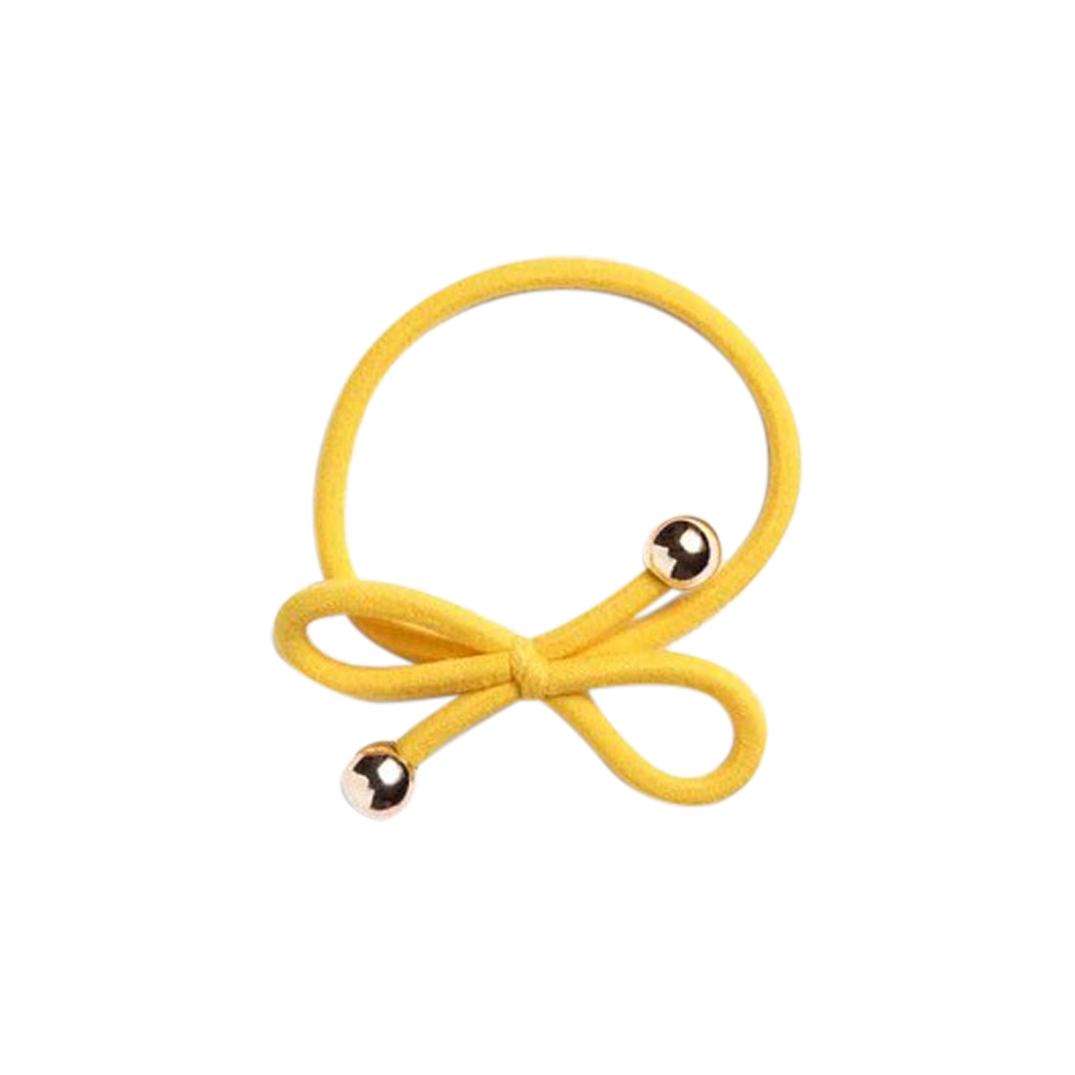 IA BON - Hair Tie with Gold Bead