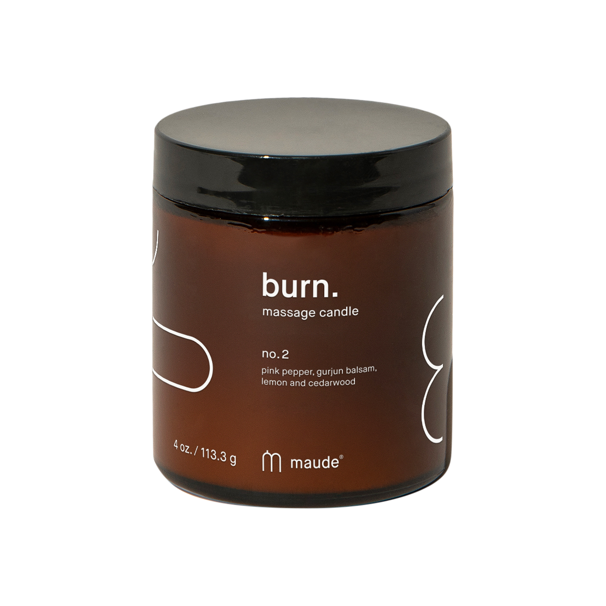 Maude - Burn Massage Candle No.2